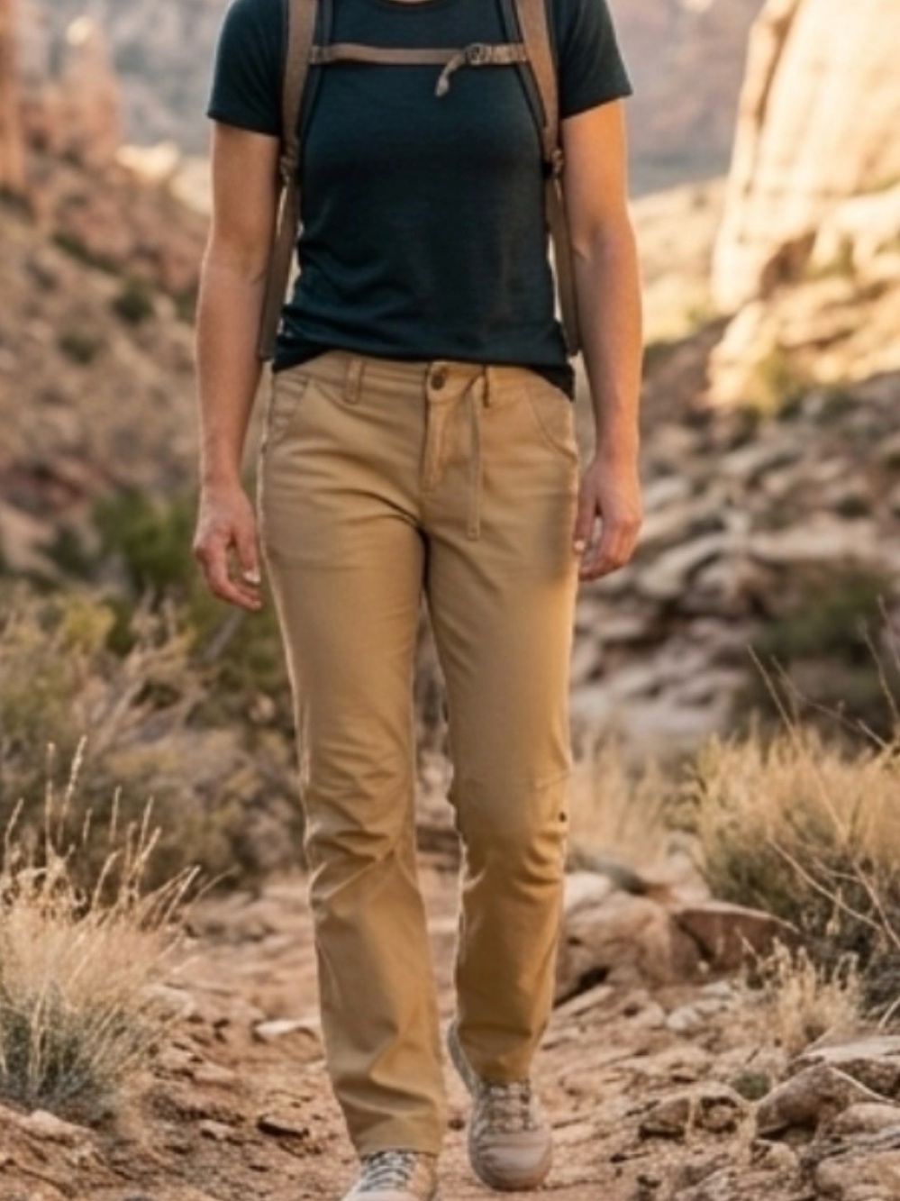 Prana Women's Tan Outdoor Stretch Pants